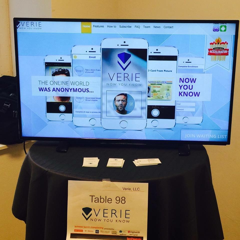 Verie, Former SXSW Accelerator Finalist, Advances to 2nd Round in Techweek Launch Championship in Chicago