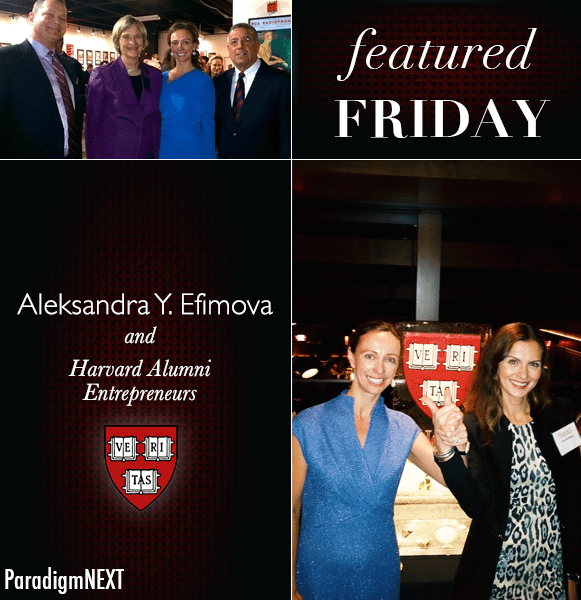 Featured Friday: Harvard Alumni Event & Aleksandra Efimova