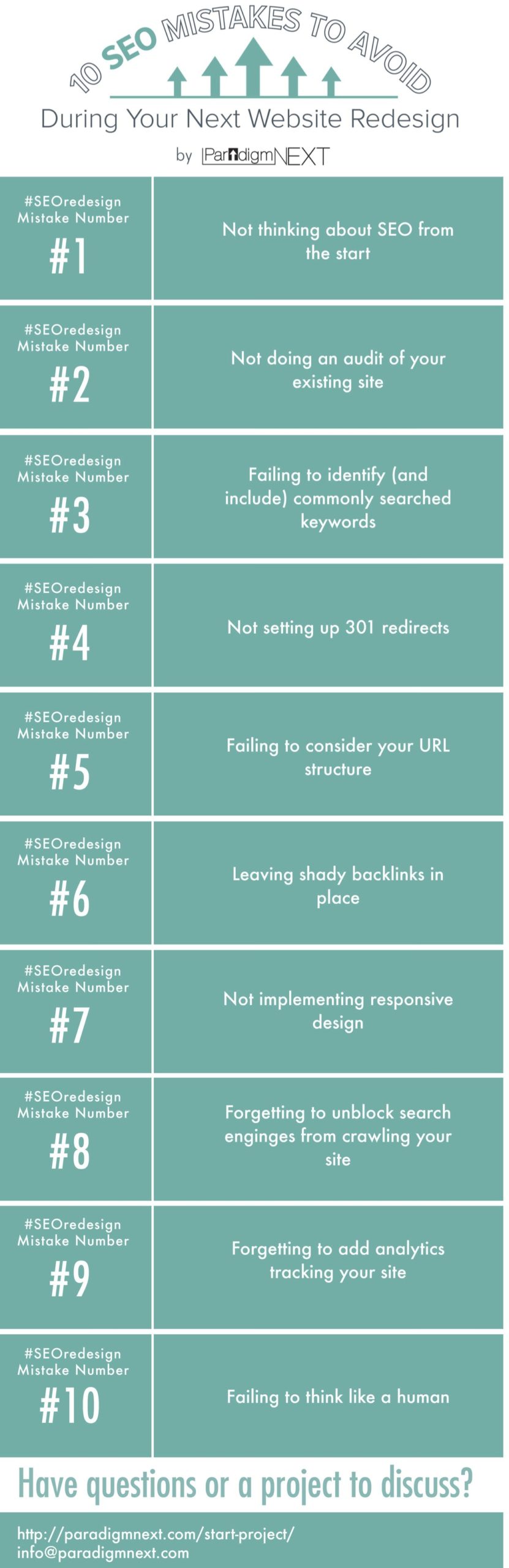 ParadigmNEXT: 10 SEO Mistakes to Avoid